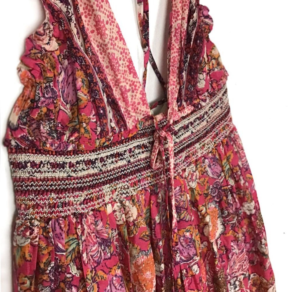 Free People Meadow Combo Real Love Print Maxi Dress - Picture 5 of 13